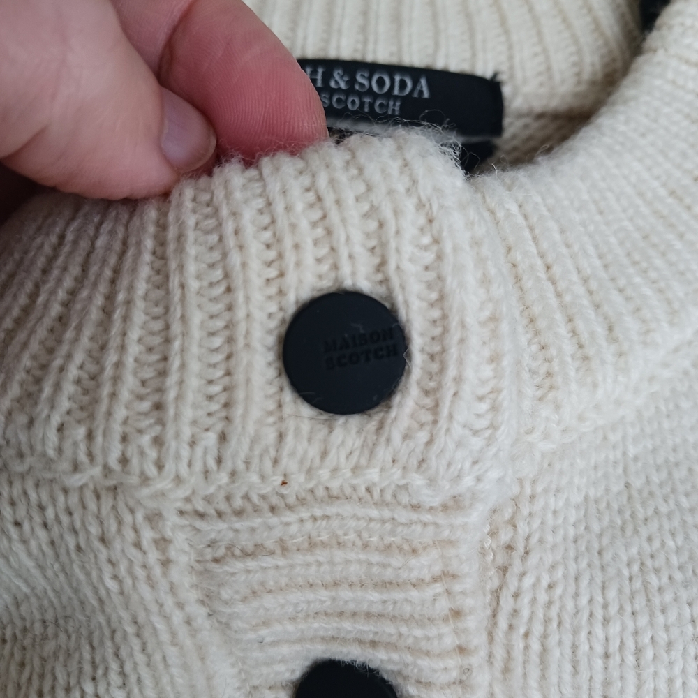 Scotch & Soda Embroidered Star Knit Sweater - Picture 6 of 11